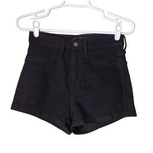 Wild Fable Shorts Womens 4 Black Stretch High Rise